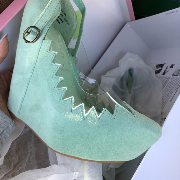 Jeffrey Campbell Audrey II Mint - Picture 2 of 5